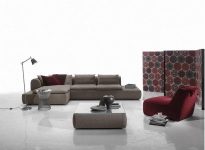 Corner sofa Couch Upholstery Couches Sofa L-shape Furniture Gray Sofas Leather